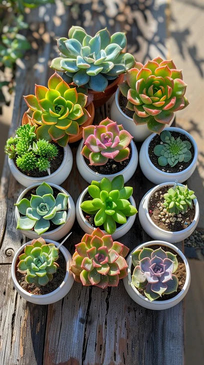 6 Piece - Beautiful Succulents Combos Pack